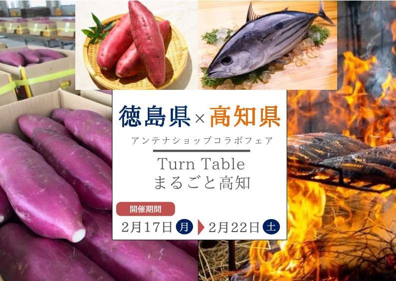 oimomedia's tweet photo. 徳島×高知コラボフェアが開催！😍⭐️🍠

2/17～22日、高知県産「カツオのたたき」や徳島県産「なると金時のプリン」が東京で楽しめるよ🍽️🍮🎉

https://t.co/bDCDUTbZsv https://t.co/yfHgoRcsJm