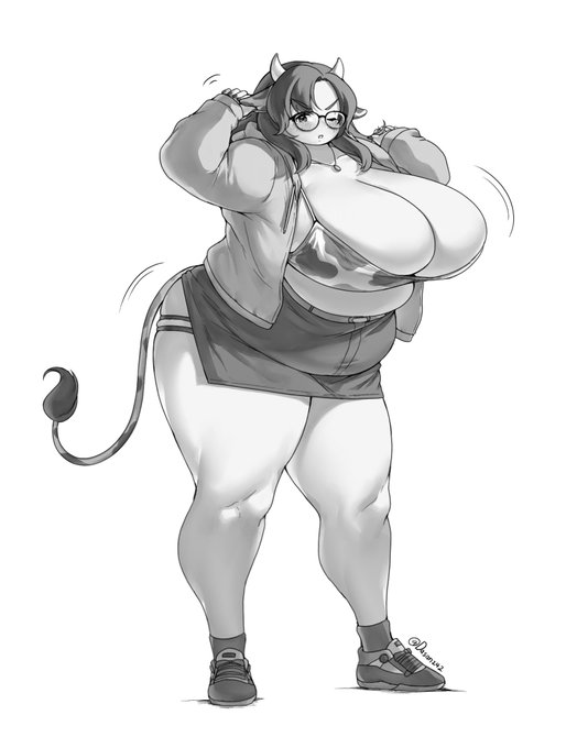 Comm for @hungryforworms  Thank you 🐮❤️ 