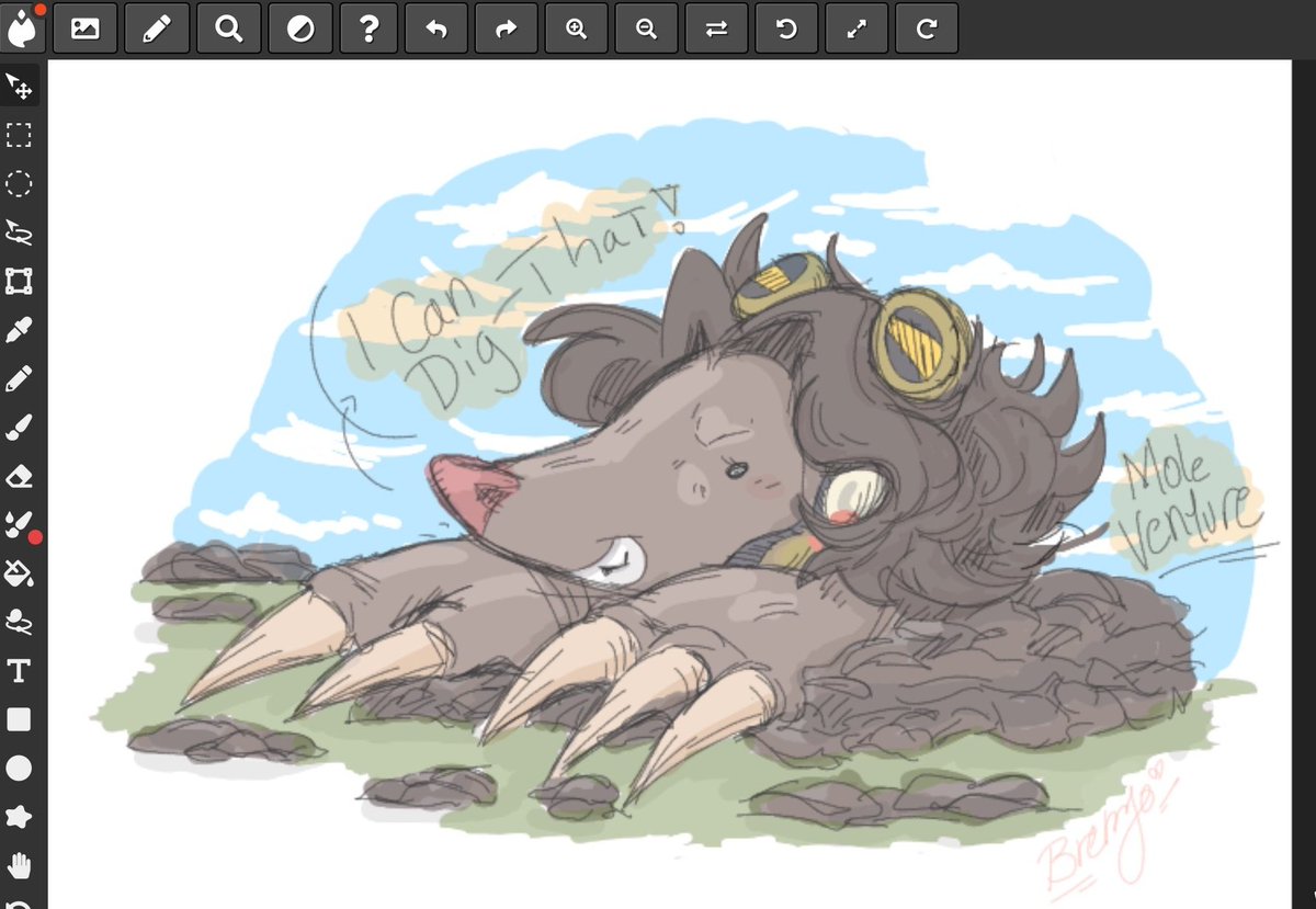 Silly little critter in magma &lt;3
 
#venture #Overwatch2 #ow2