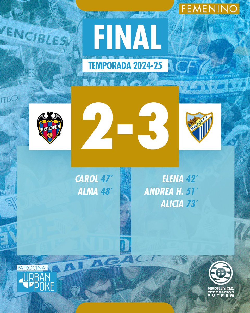 𝐅𝐈𝐍𝐀𝐋 🔚

#LevanteBMálaga