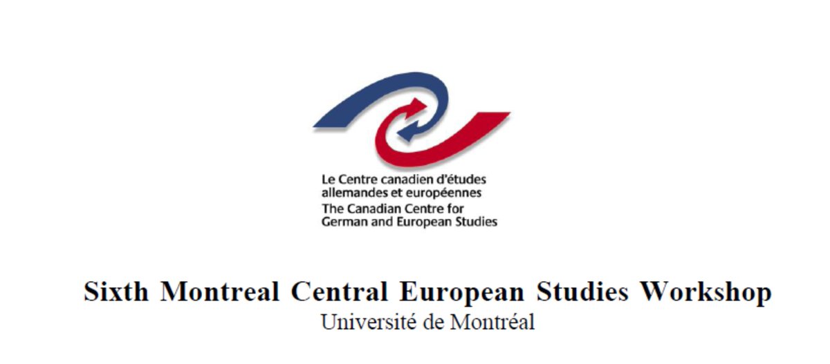 Looking forward to the Montreal Central European Studies Workshop <a href="/UMontreal/">Université de Montréal</a> on March 13/14 I am invited to for the 5th time, this year I will talk about "Transit, Knowledge, Trauma: Nazi Persecution, Young Refugees, and Perspectives on Central Europe at War from North America"