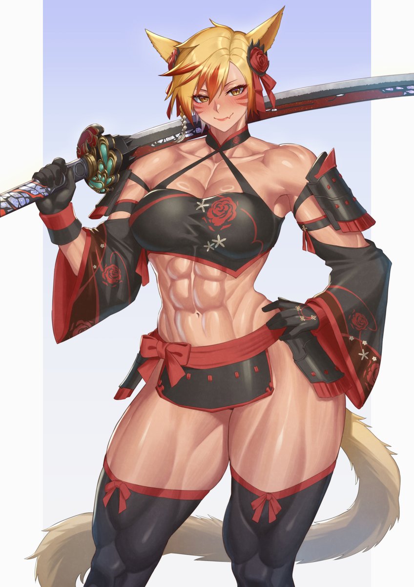 FF14 うちの子 暗黒騎士
紫水装備+大伝多
実は戦士メイン

FF14 my WoL, Dark knight
Shisui fending set + Odenta
*Actually is Warrior main 