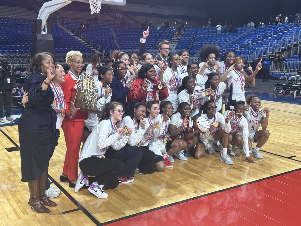 Ryan Raider Girls are the 5A Div 1 State Champions. Congrats to Coach Monesha Allen and her fantastic team!