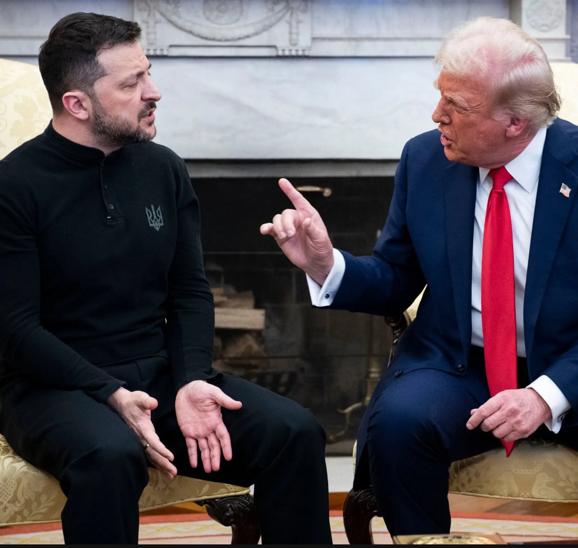 RpsAgainstTrump's tweet photo. WOW. After yesterday’s Oval Office ambush of President Zelensky, Haltbakk Bunkers, one of Norway’s leading marine fuel providers, announced that it will no longer refuel U.S. Navy vessels, urging other European firms to follow suit.

The United States is weaker and more isolated than ever.