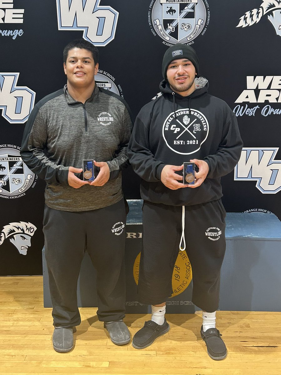 Congratulations to Bryann Mejias and Isiah Rodriguez for taking 3rd at the Region Tournament! They qualify for the State Tournament next week!