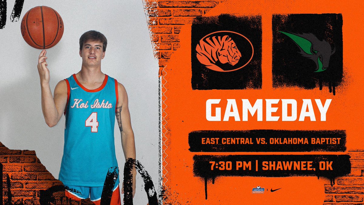 ECUTigersMBB's tweet image. GAMEDAY
🆚 Oklahoma Baptist
🕖 7:30 PM
📍 Shawnee, OK
📊 obubison.com/sidearmstats/m…
📻 xfactorradio.net
#GoTigers