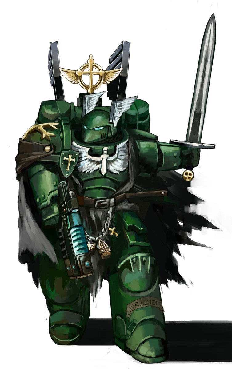 alejofnm's tweet image. dark angel beaky
commission from @PantherBeatsT34 
#warhammer40k #art #OC #fanart #draw #SpaceMarine