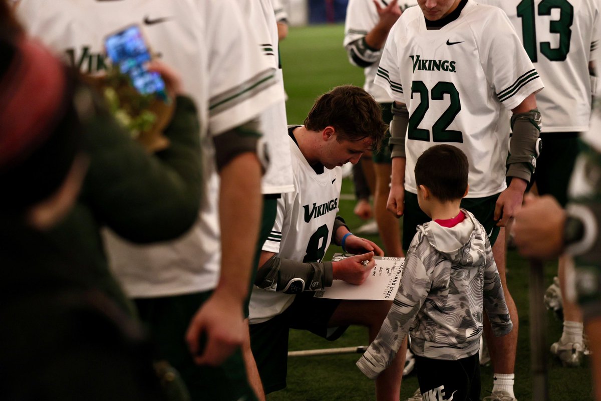 CSUVikingsLax's tweet image. Inspiring the next generation of Vikings.

#GoVikes