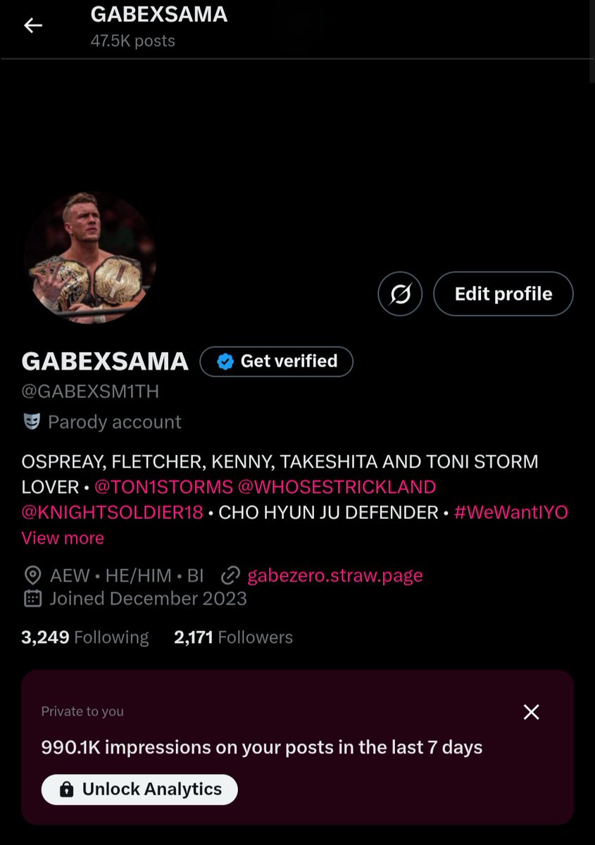 TOXIC_VTRIGGER's tweet image. Ospreay, takeshita and bisexual devil magic #InTheWork