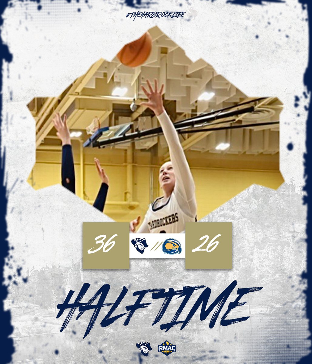 At the half.