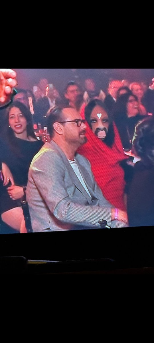 MaltBarlow's tweet image. What the fuck is that next to Danny Dyer at the Brit Awards!!?? Hahahaha