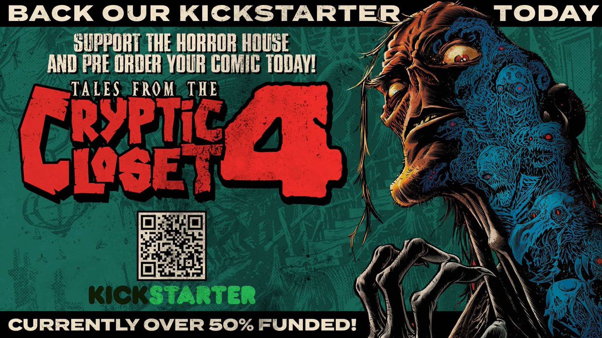 Guerrilla_Pub's tweet photo. Be among the first to grab a copyโhit the link https://t.co/qXAr8MtQby , DM me, or drop a comment to learn how you can back this killer project.
#HorrorComics #Kickstarter #SupportIndieComics #BrettWagner #HorrorAnthology #IndieHorror #ComicBooks #SupportIndieCreators https://t.co/0aOJvt8gKL