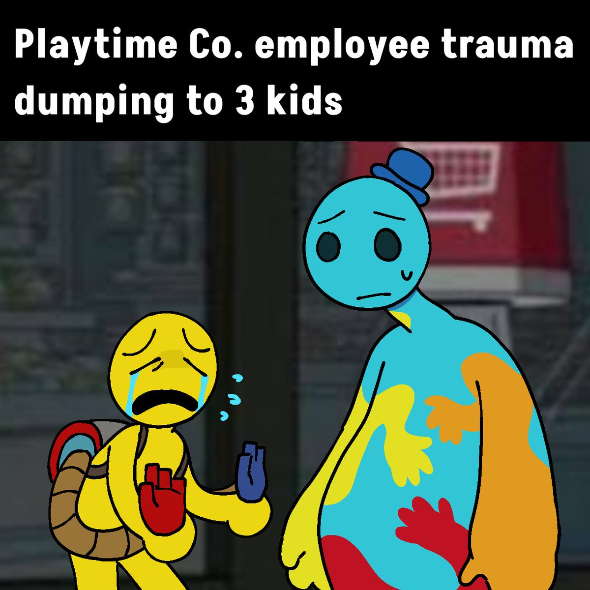 Here's a post for now before i work on my school projects
#PoppyPlaytime #PoppyPlaytimeChapter4 #ppt #doeythedoughman #poppyplaytimefanart