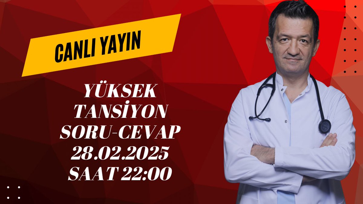 youtube.com/live/HmrIRMeNl…

Yüksek tansiyonu konuştuk.