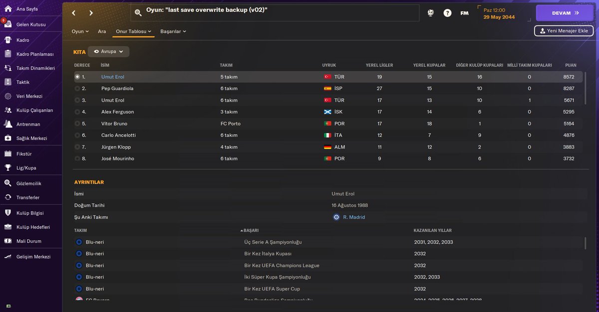 Demekki neymis pep efendi
CL &gt;lig  sampiyonluklari
<a href="/fmdestekcom/">Football Manager Destek</a> <a href="/fmdozu/">günlük fm dozu</a> <a href="/FMHikayeleri/">FMHikayeleri</a> #fm25 #fm24