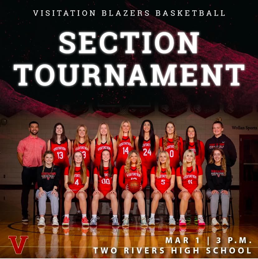 VisitationGBB (@visitationgbb) on Twitter photo Playoff push starts today!! Come out and support Blazer Nation!
⏱️3:00pm 🆚Columbia Heights
<a href="/SamWills25/">Sam Wills</a> <a href="/kierstijoerger/">Kiersti Joerger</a> <a href="/emma_meschke/">Emma Meschke</a> <a href="/rachelwarford_/">Rachel Warford</a> <a href="/Aviannaolson13/">Avianna Olson</a> <a href="/CoachCh66787513/">Coach Chris</a> Playoff push starts today!! Come out and support Blazer Nation!
⏱️3:00pm 🆚Columbia Heights
<a href="/SamWills25/">Sam Wills</a> <a href="/kierstijoerger/">Kiersti Joerger</a> <a href="/emma_meschke/">Emma Meschke</a> <a href="/rachelwarford_/">Rachel Warford</a> <a href="/Aviannaolson13/">Avianna Olson</a> <a href="/CoachCh66787513/">Coach Chris</a>