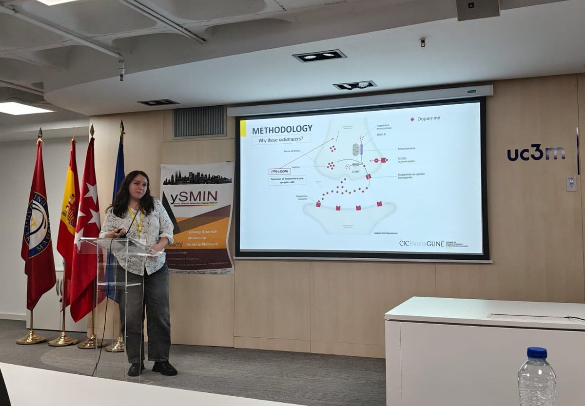 Always a pleasure to share science (and laughs!) Yesterday was a great day at the 6th annual #ySMIN25 meeting in Madrid, presenting our latest results and reconnecting with colleagues. Next stop: EMIM! <a href="/ySMIN_spain/">@ySMIN</a> <a href="/ESMI_society/">European Society for Molecular Imaging - ESMI</a> <a href="/CICbiomaGUNE/">CIC biomaGUNE</a>