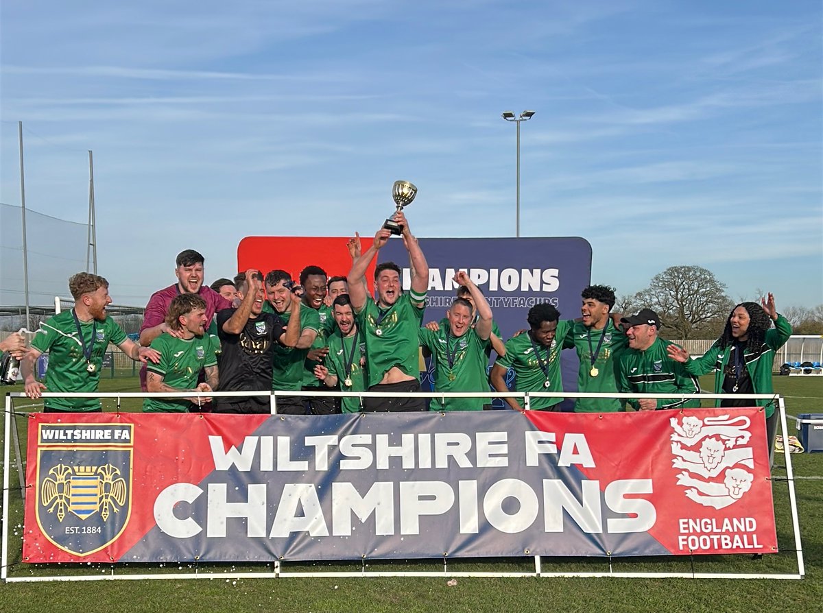 WINNERS 📸

WELL DESERVED <a href="/WiltsCountyFA/">Wiltshire FA</a> Junior Cup Winners <a href="/Cricklade_Town/">Cricklade Town F.C</a>! 🏆

Thank you again to our sponsors <a href="/Village_Hotels/">Village Hotels</a>  and <a href="/fishbrothers/">Fish Brothers</a>
