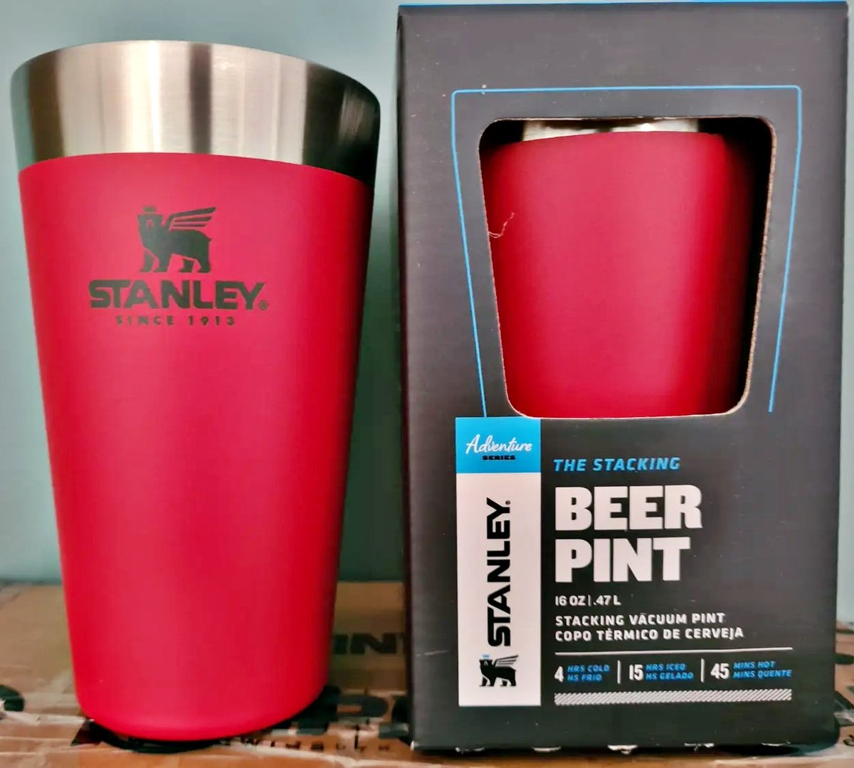 AquiPechincha's tweet photo. #CORREEEEEEEE VÁRIAS CORESSSSSS! COPO DA STANLEY BARATO DEMAIS‼️😍⭐️📦 Frete Grátis Amazon Prime
Copo térmico de cerveja Stanley|473ml Flame Red
🔥 R$ 66,00 em 2x
➡️ Use o cupom: CARNAOFF

⚠️ Cupom válido somente no APP do Amazon https://t.co/bHngiFiJhU