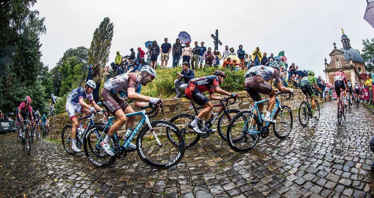 StoupaACS's tweet image. Omloop Het Nieuwsblad aneb začalo nejlepší období roku.
#CobbledClassics