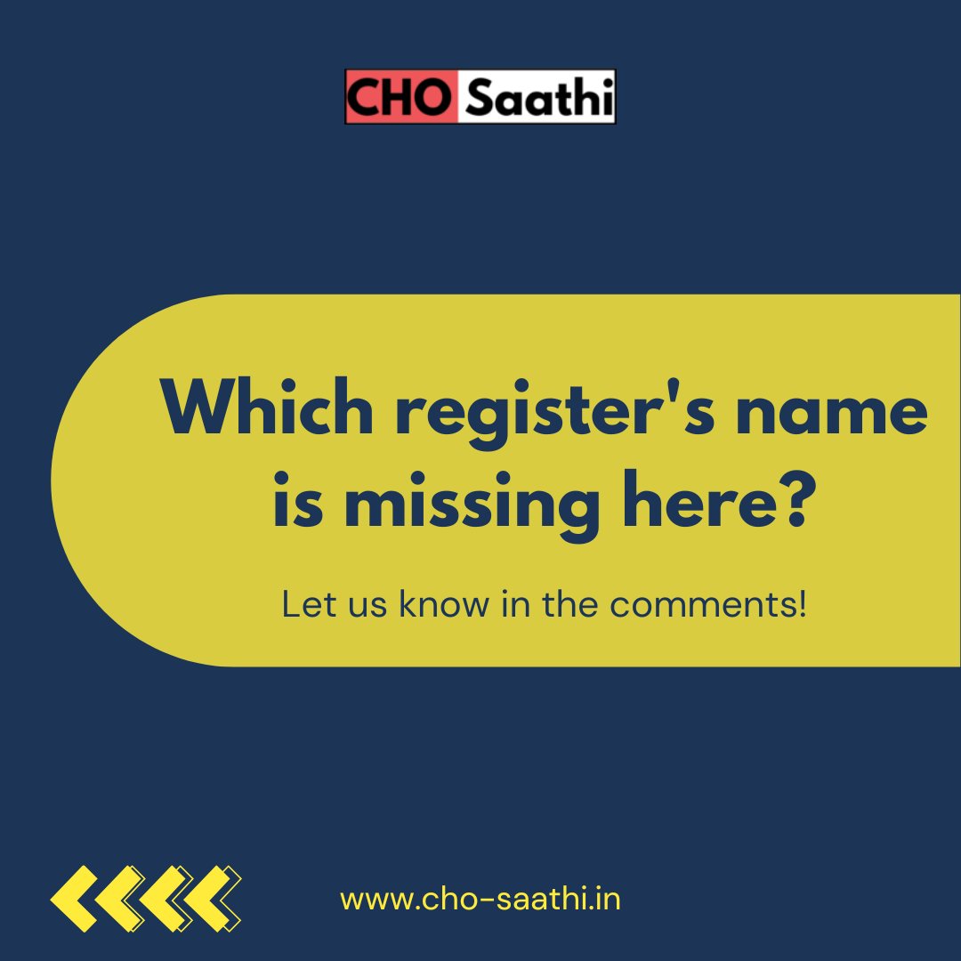 CHO_Saathi's tweet photo. 📋Sharing the list of essential NQAS Registers needed for assessment! Did I miss any? 🤔 

Drop a comment and let me know! ⬇️ 

#NQAS #HealthcareQuality #HospitalManagement https://t.co/C4sGp2jC01