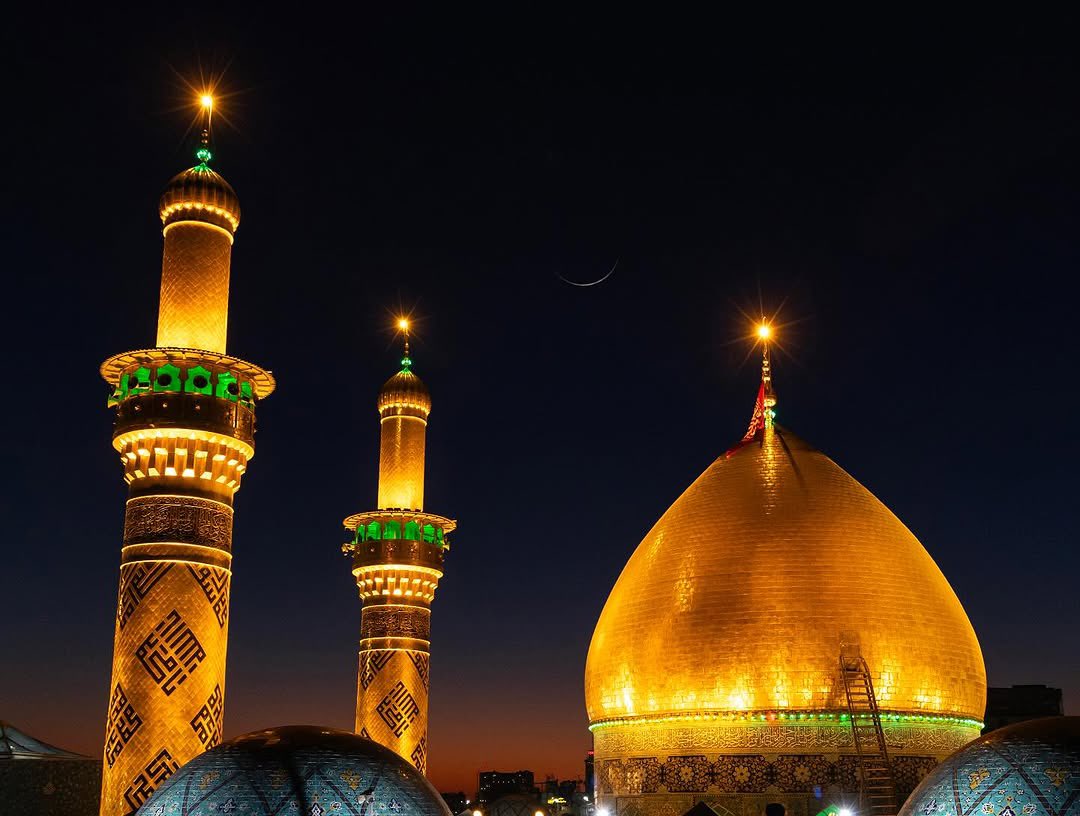 The moon of Ramadan - Karbala ❤️
