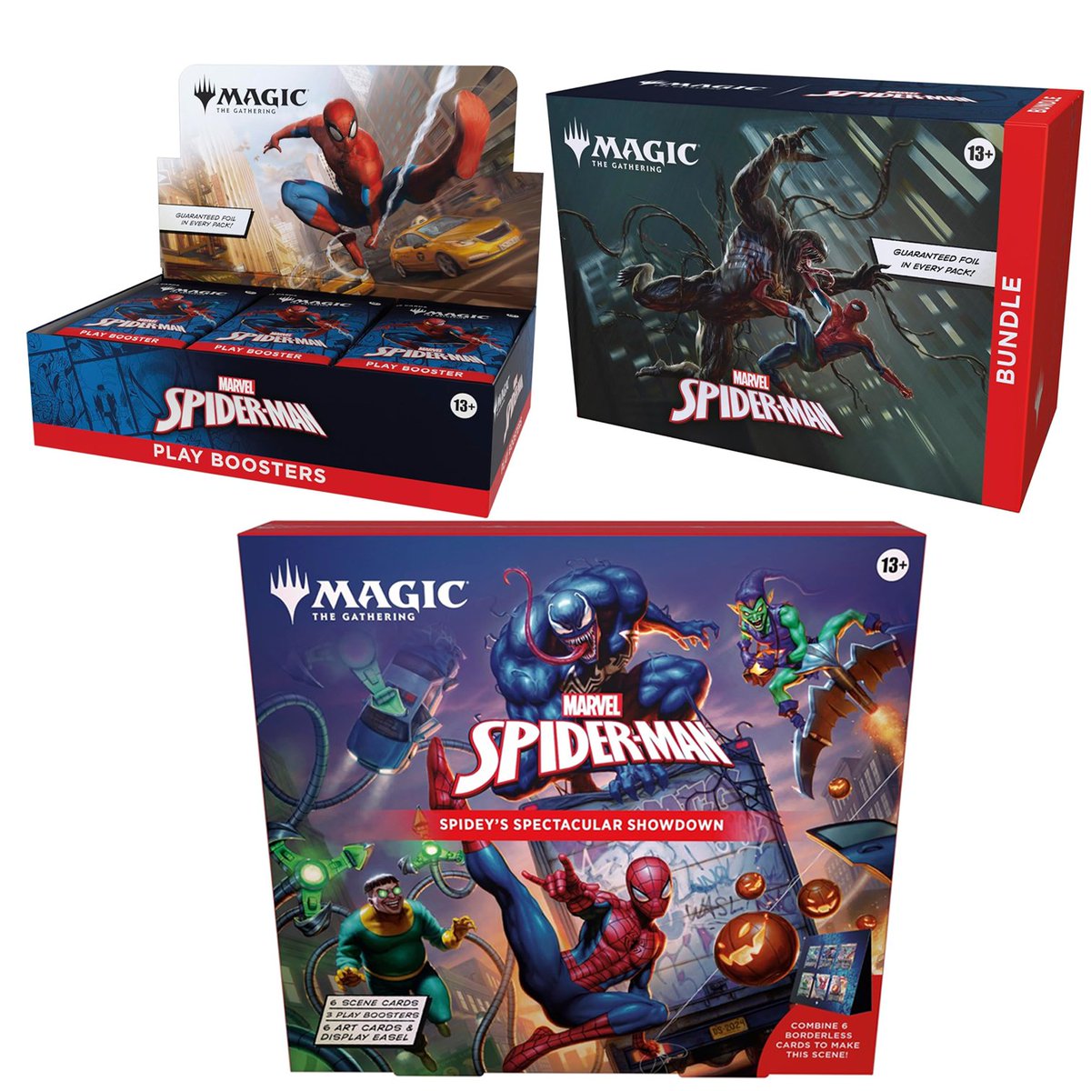 pop_holmes's tweet photo. Preorder Magic the Gathering x Marvel Spider-Man Boxes at Amazon #ad 
https://t.co/5jt41gDY6c

#spiderman #magicthegathering #mtg #magicxmarvel #tcg #tradingcards #mtcg https://t.co/hUwLu3YTAZ