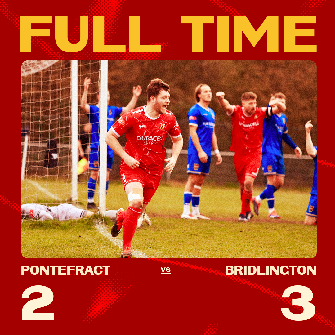 Bridlington Town claim a valuable three points. 

#SeaSeaSeaSeasiders