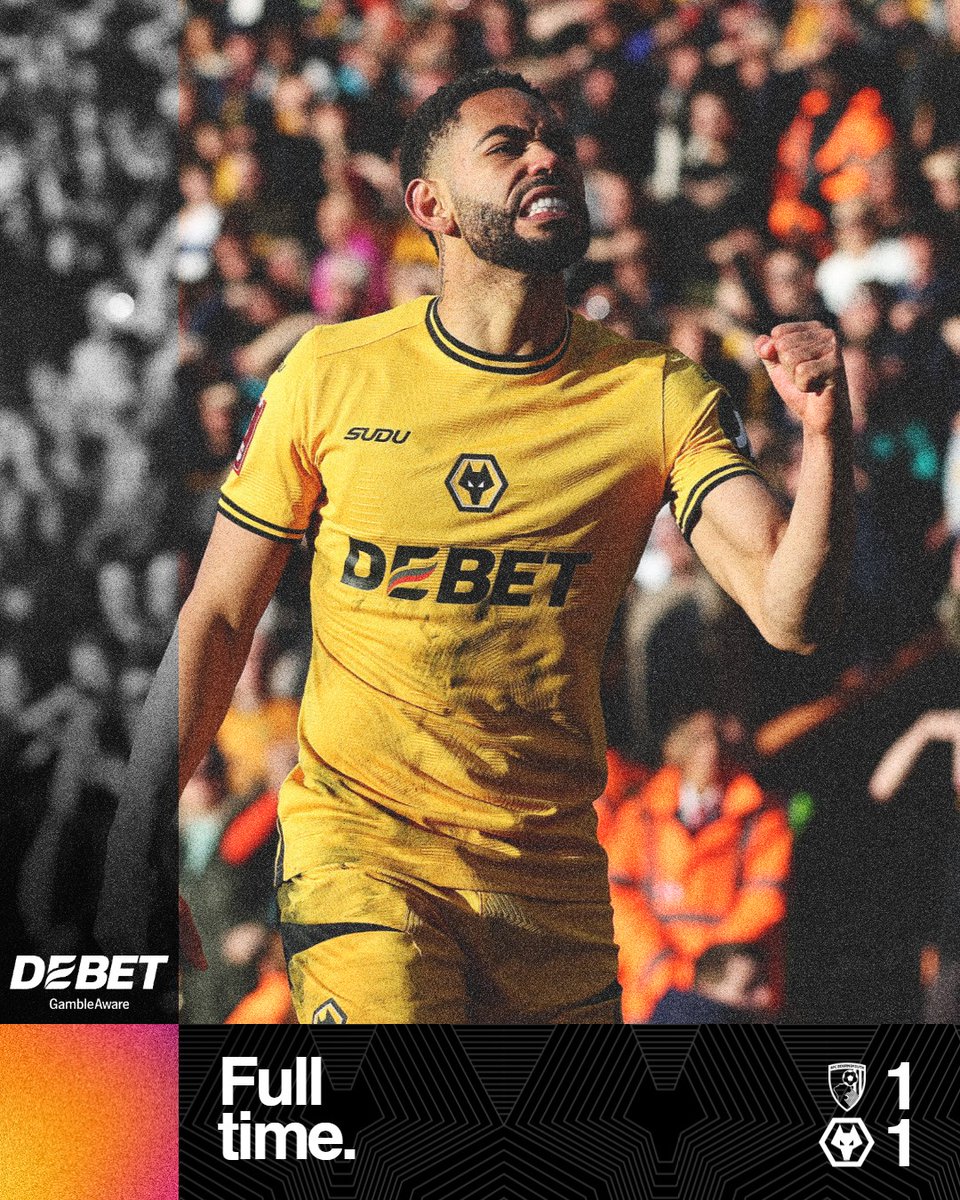 We're heading into extra time.

🐺⏱️