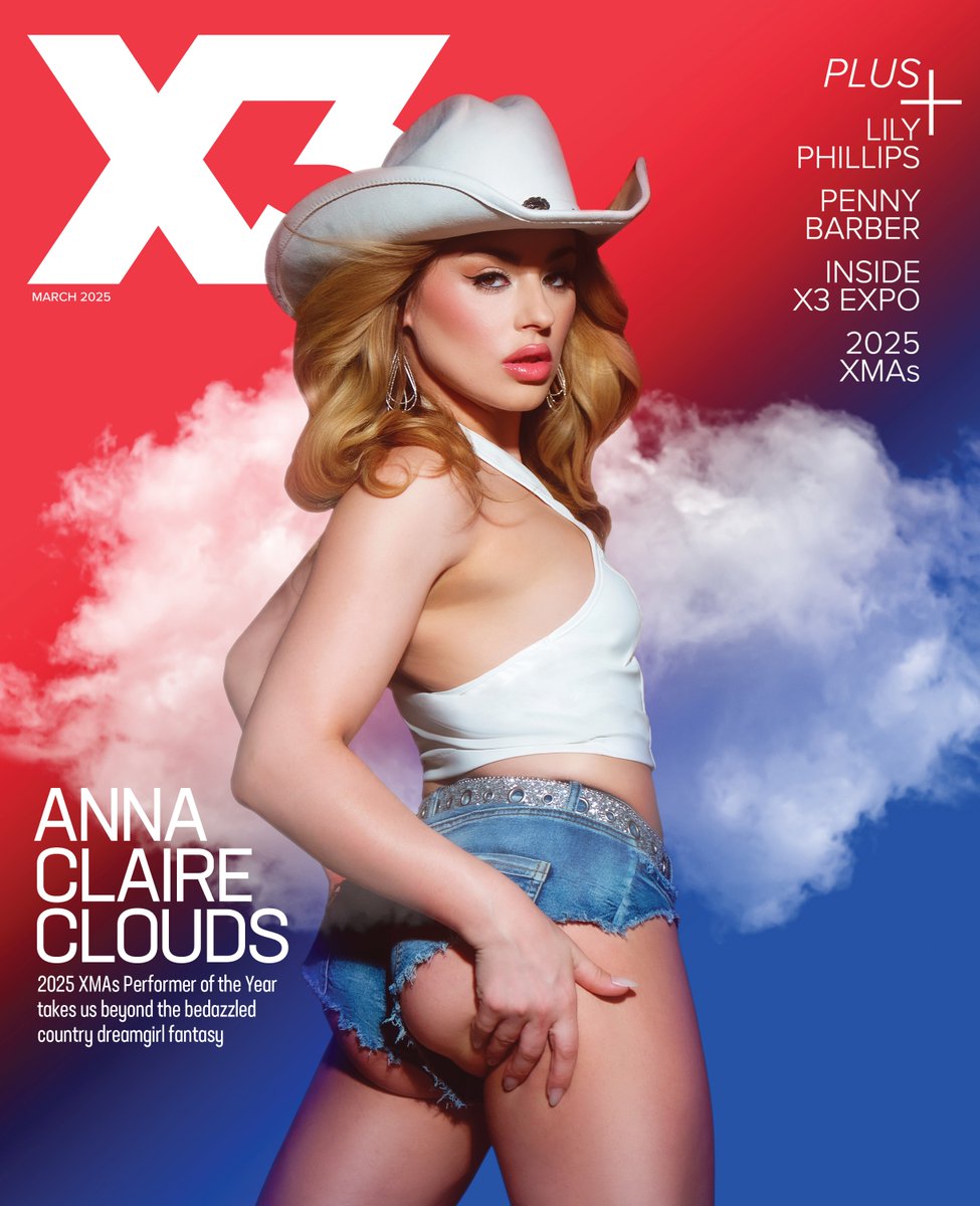 Dive beyond the glitter with <a href="/annaclairecloud/">Anna Claire Clouds</a> in <a href="/X3social/">X3 Expo // Jan 16-17, 2026</a> magazine 🌟 From bedazzled country girl to 2025 XMAs Performer of the Year 🏆 x3mag.com/digital/2025-0…