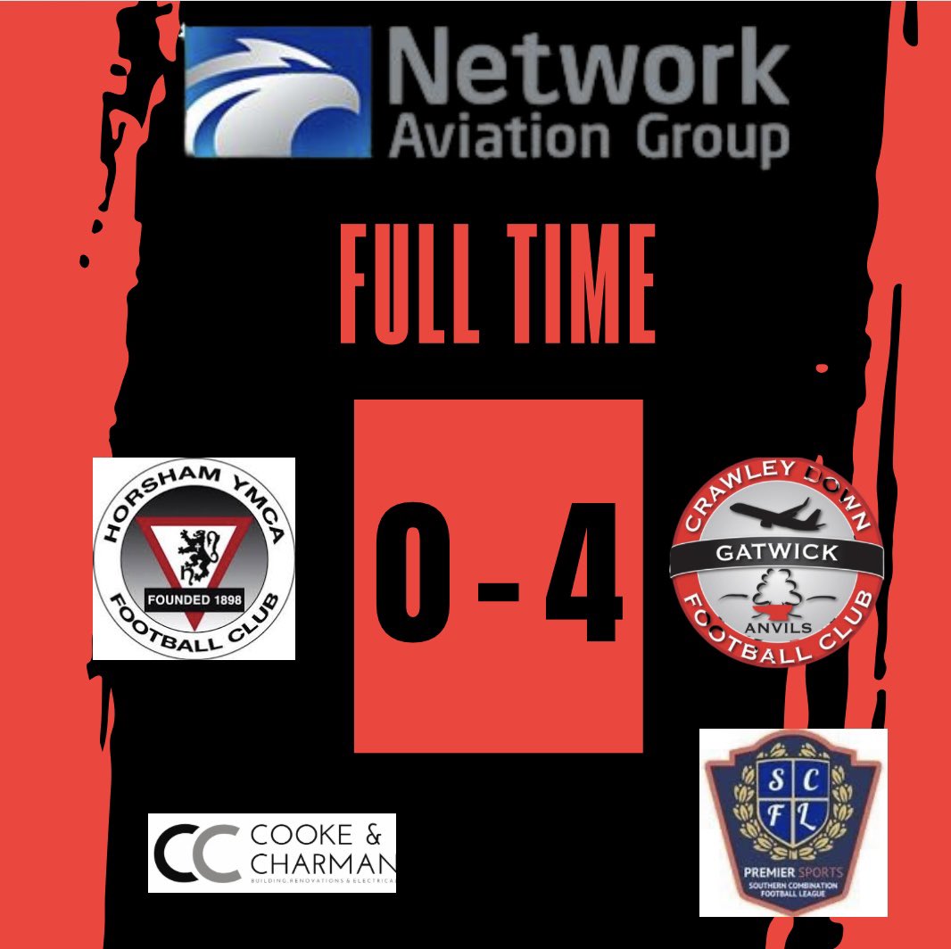 FT: Fantastic four! A mad few minutes see us take the three points away @horshamymcafc 
<a href="/TheSCFL/">Premier Sports The SCFL</a> <a href="/TheSnlf/">TheSNLF</a>