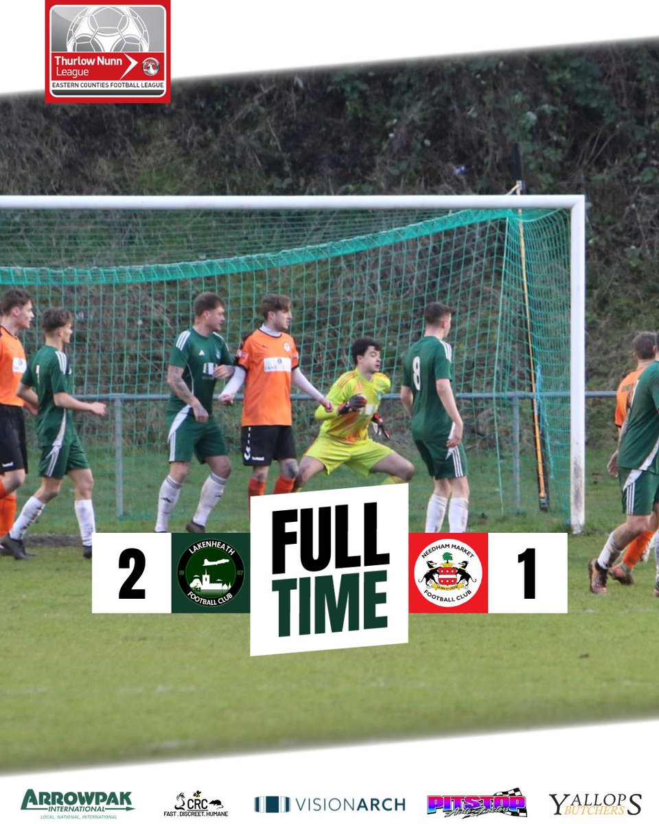 Lakenheath_23s (@lakenheath_23s) on Twitter photo 🟢FULL TIME🟢
The Heath win at home with a solid performance and complete the league double over Needham!!!
Goal scorers:
Kush ⚽️
Harvey ⚽️
COME ON THE BOYS!!!!!!!!
<a href="/Lakenheath_FC/">Lakenheath FC</a> 🟢FULL TIME🟢
The Heath win at home with a solid performance and complete the league double over Needham!!!
Goal scorers:
Kush ⚽️
Harvey ⚽️
COME ON THE BOYS!!!!!!!!
<a href="/Lakenheath_FC/">Lakenheath FC</a>