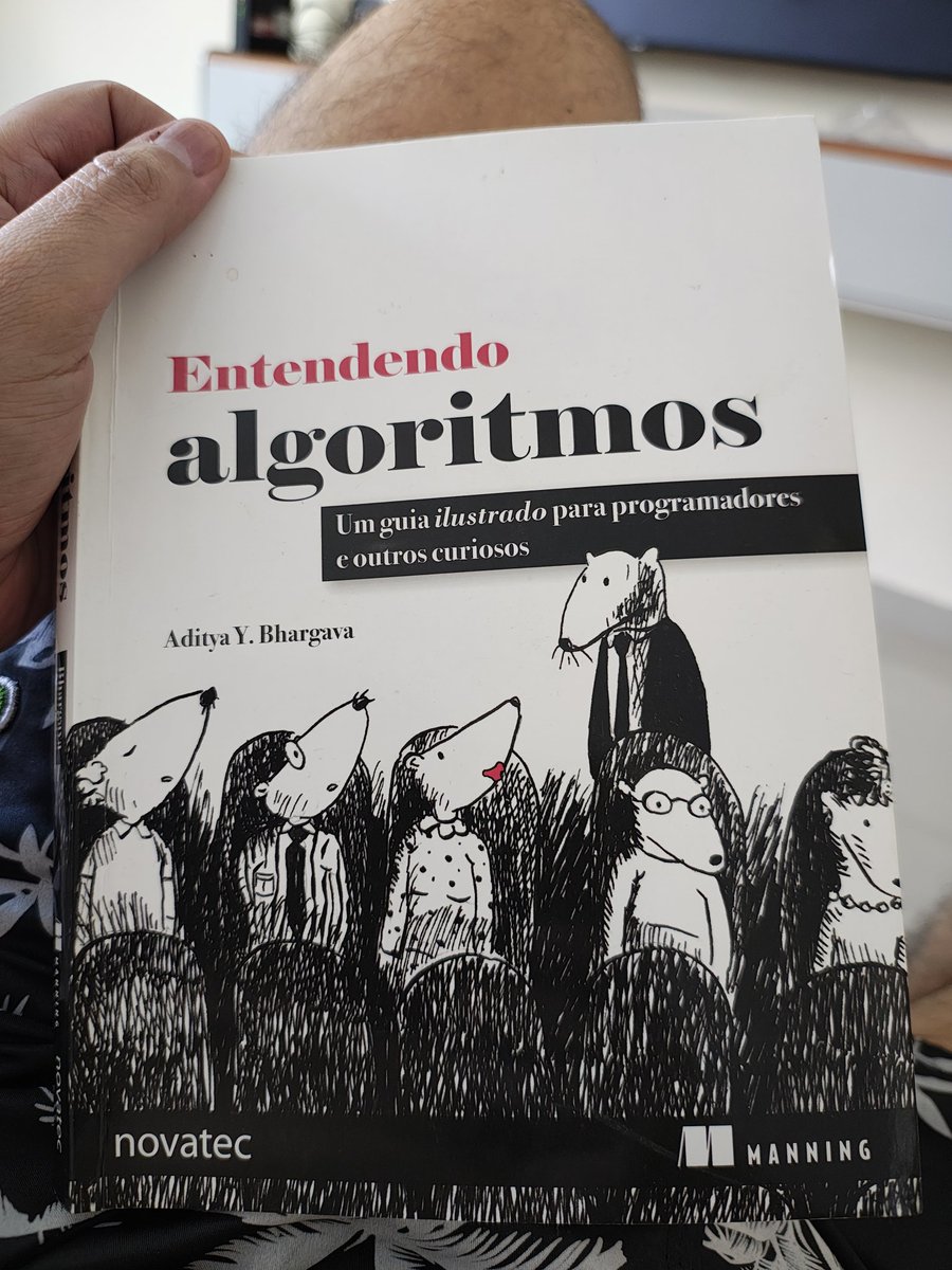 dionisiodev's tweet image. Esse é um dos clássicos e tem uma didática bem simples pra quem quer aprender Algoritmos #BolhaDev