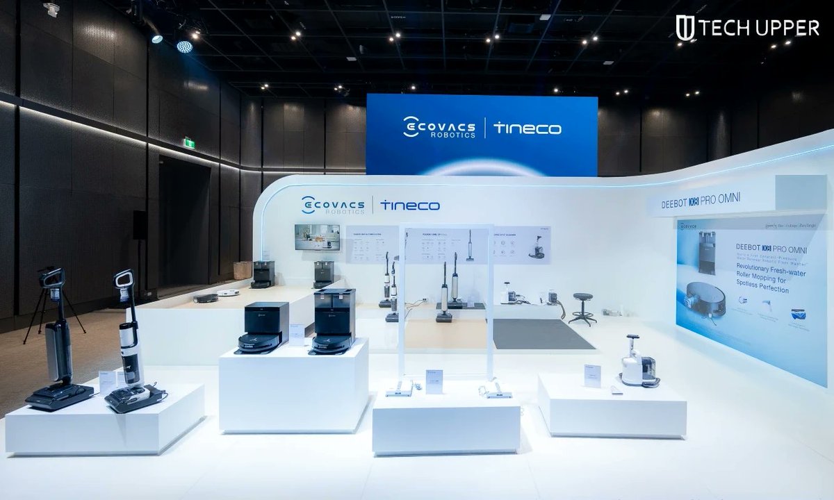 jokermaster619's tweet image. ECOVACS ร่วมมือ TINECO เปิดตัว 5 ผลิตภัณฑ์อัจฉริยะสำหรับการทำความสะอาดบ้าน
.
techupper.com/2025/03/02/eco…
.
ช่องทางการซื้อ s.shopee.co.th/1VkjFAWch1
.
วางจำหน่ายในราคาพิเศษ เมื่อใช้ Code ส่วนลด วันที่ 3 - 15 มี.ค. 68
.
#ECOVACS #TINECO #ECOVACSXTINECO