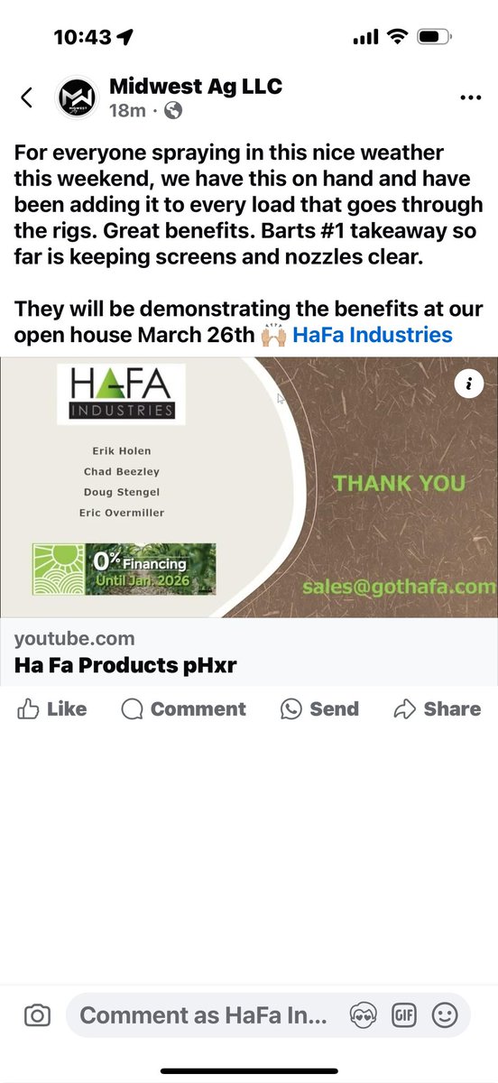 HaFa Industries Inc tweet media