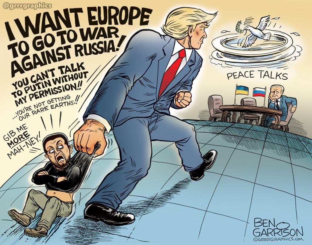 Willi_Shake_01's tweet photo. #Trump the peacemaker by #BenGarrison https://t.co/N3Vti8flzt