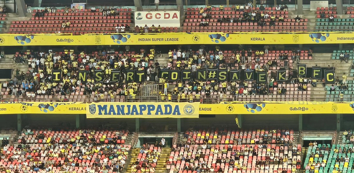 kbfc_manjappada's tweet image. 𝗪𝗲 𝘀𝘁𝗮𝗻𝗱 𝘁𝗼𝗴𝗲𝘁𝗵𝗲𝗿 𝗳𝗼𝗿 𝗮 𝗯𝗲𝘁𝘁𝗲𝗿 𝗳𝘂𝘁𝘂𝗿𝗲!

The love for the club stays, but the trust is broken.!!

Every Blasters fan has the right to be heard, and we will raise our voices wherever we can! ✊💛

#Manjappada #UnitedForBetterBlasters #KBFC  #Blasters