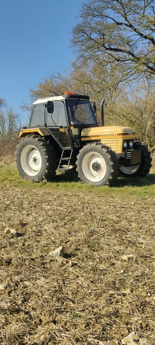 Crop inspecting in style this morning!