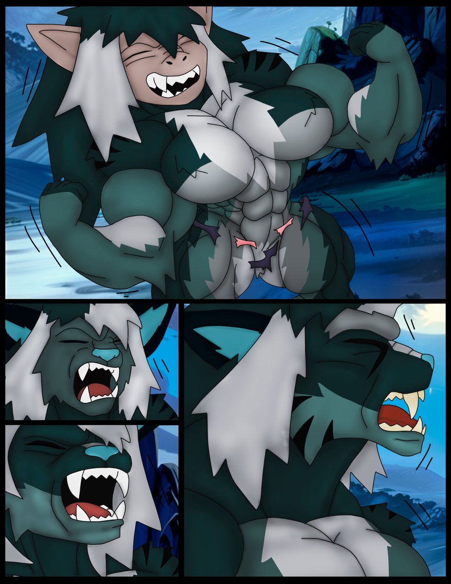ZvijerL's tweet photo. New video!! https://t.co/r8AE3S6MRI
This #comic is part of an old #commissionart .
Page 03, 04 and 05 (final) #commissionsopen
#Werewolf #Femalewerewolf #Musclegrowth #musclegirl #Furryart #AnthroWolf #transformation https://t.co/rbthPIoq2G