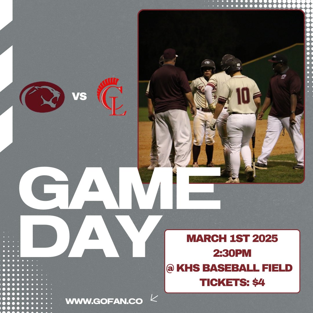 Gorgeous day to play baseball <a href="/KHSBaseball1988/">Kempner HS Baseball</a> <a href="/KHS_Cougars/">Kempner High School</a> <a href="/khstrainerlady/">KempnerSportsMed</a>