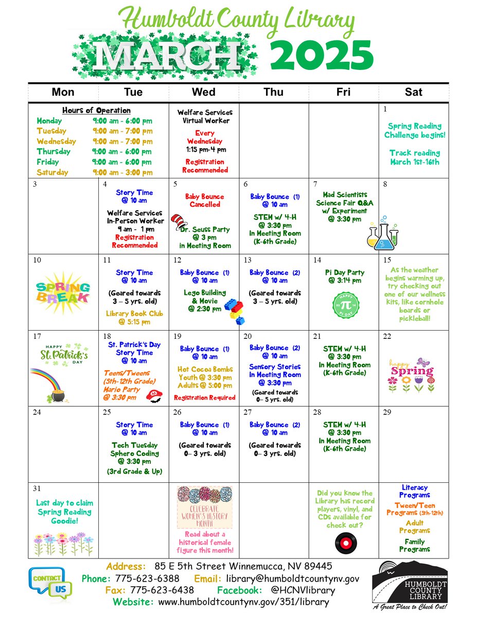 Humboldt County Library tweet media