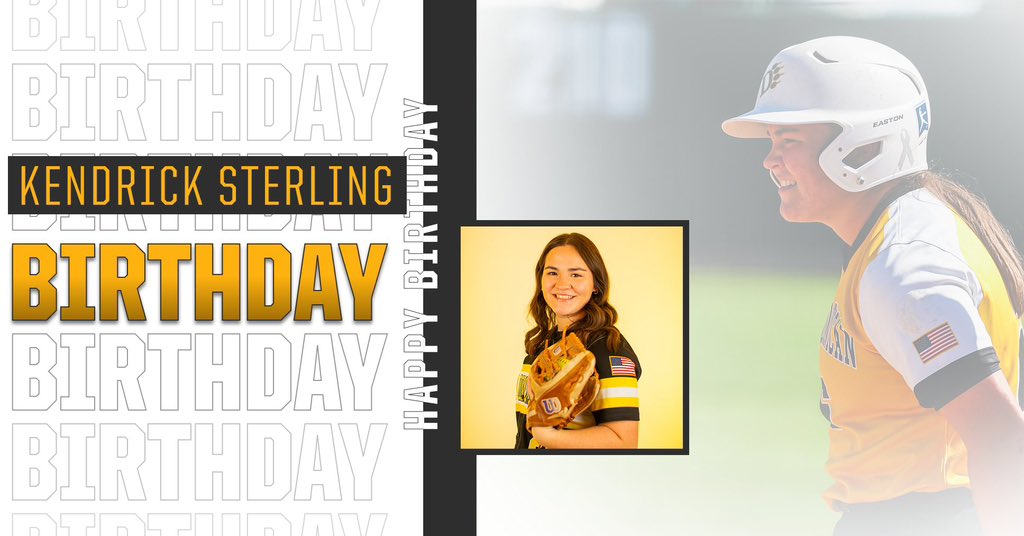 Happy birthday to junior, 2nd baseman, Kendrick Sterling! Have a great day, Keck!
