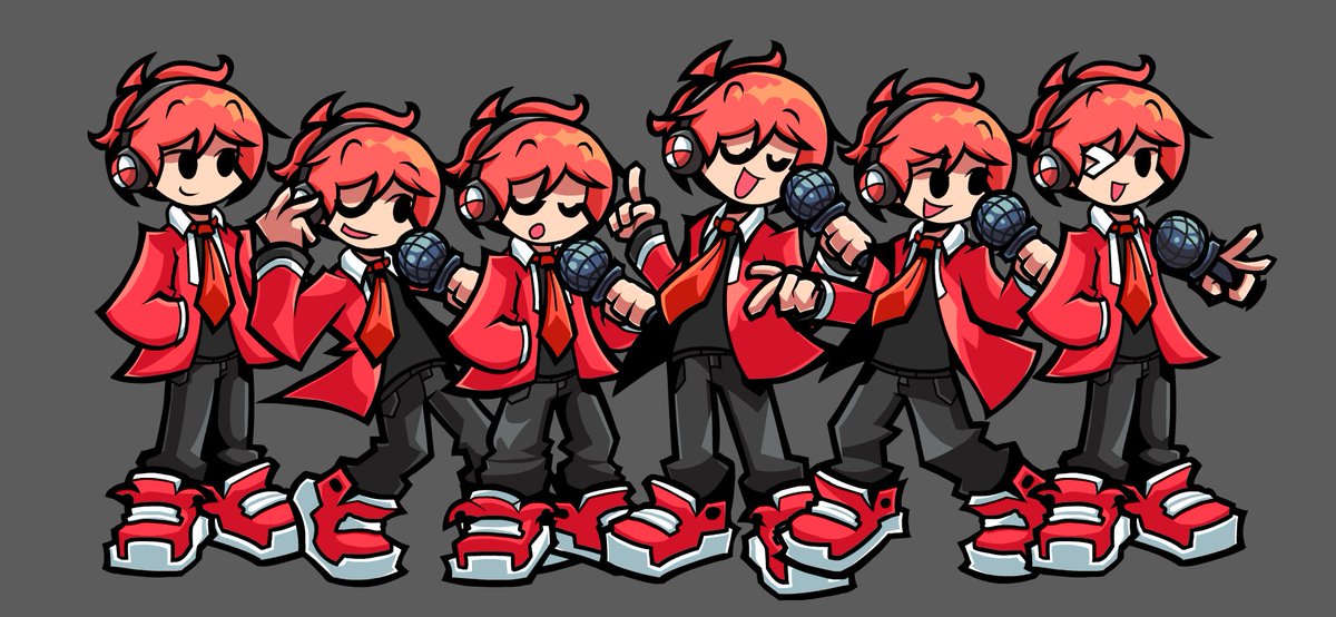 FerusFunk's tweet image. Sprites art complete B)