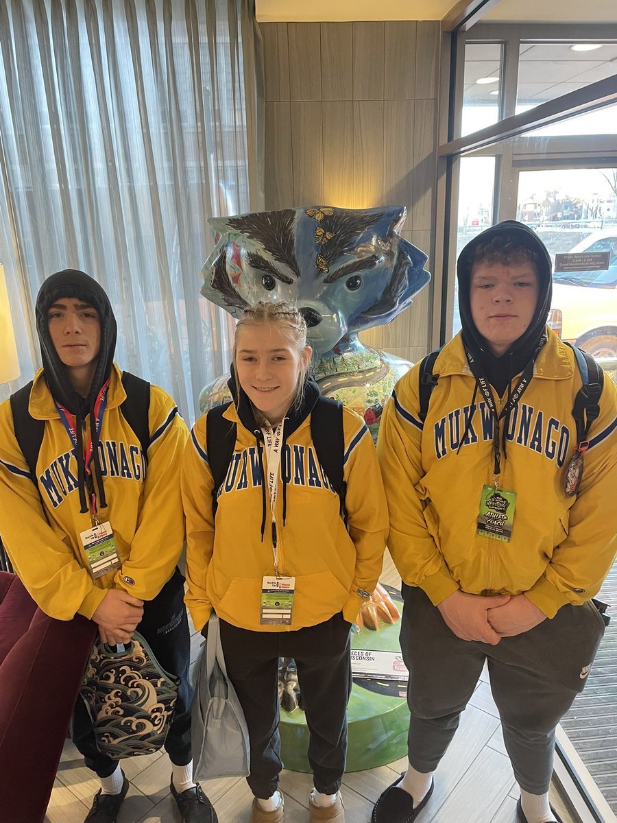 Congratulations Adam Whittier our most MHS career wins ALL-TIME with 167!!!!

He eclipses our Head girls coach, Chad Leviner, for the top spot with a 8-0 win.  Adam will wrestle for 5th. 

One more for Szyszkiewicz to place.  Cailyn Whittier will wrestle for 3rd.  Let’s Get It!!!