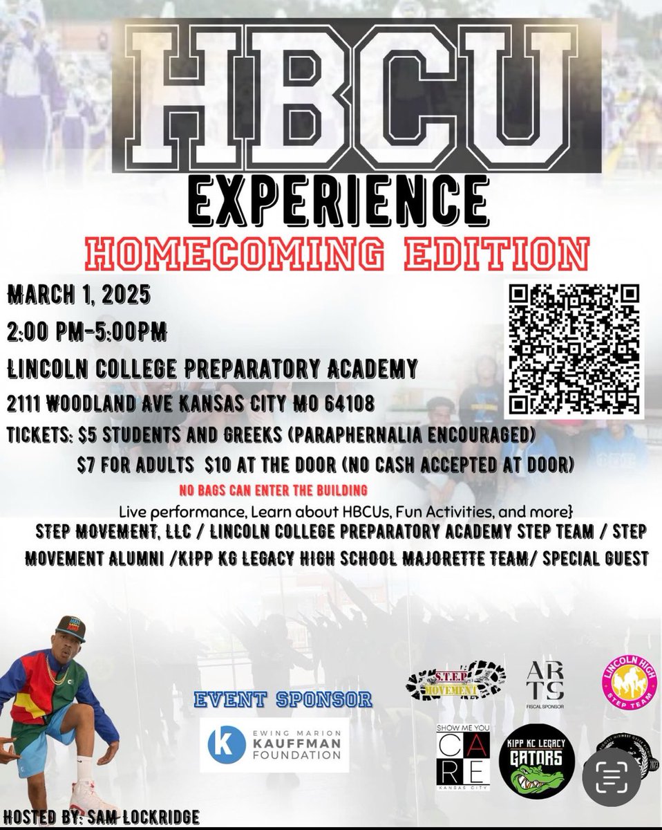 If you’re looking for something to do today, go to the HBCU Experience which starts at 2:00p!