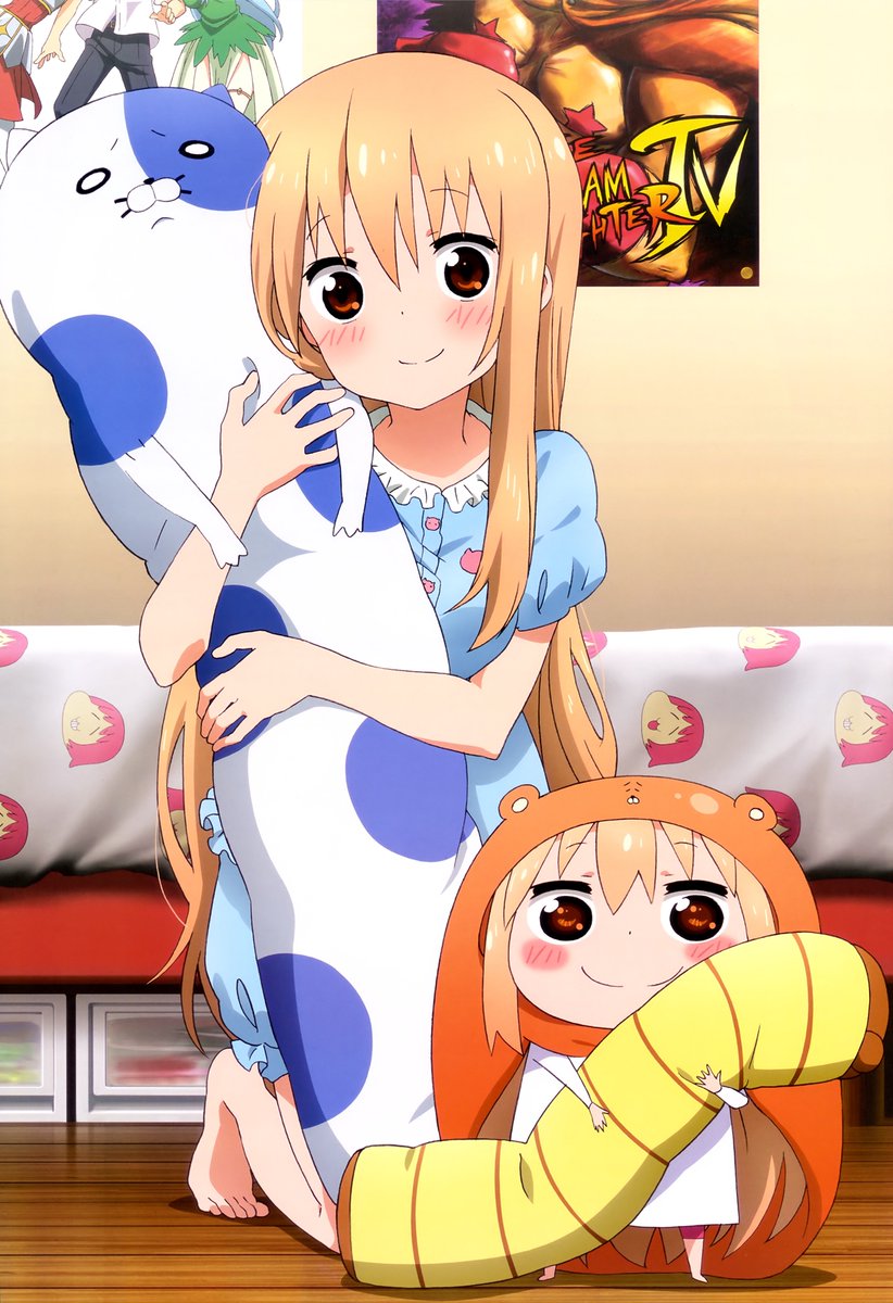 animetrends's tweet image. 🔥 El autor de "Himouto! Umaru-chan" reveló que la protagonista, Umaru Doma, está basada en su hermana menor en la vida real.
Obviamente aquellos que la shippeaban con su hermano, Taihei Doma, ahora lo están pensando dos veces.
#Umaru