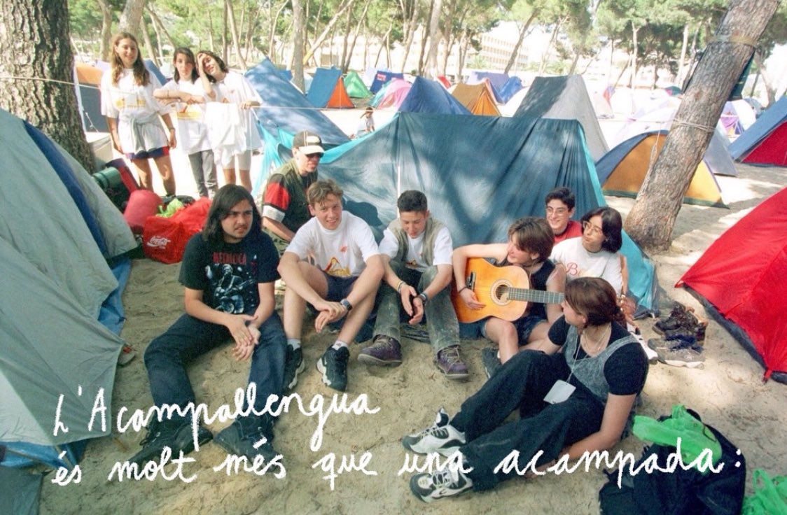 L’#Acampallengua25 és molt més que una acampada.
