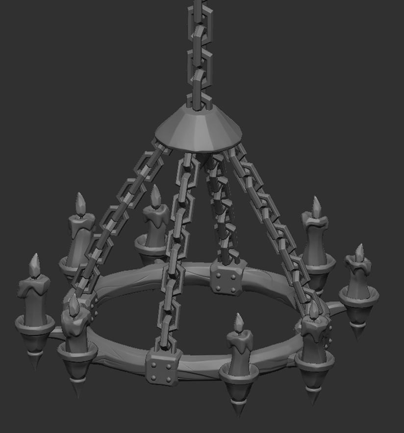 AeterosH's tweet photo. Just a chandelier for the scene 🕯️
#3dartwork #3dart #gamedevelopment #blender3d #zbrush #gameart #indiegames #environnement #gamedev https://t.co/ZDxgnIdfPP