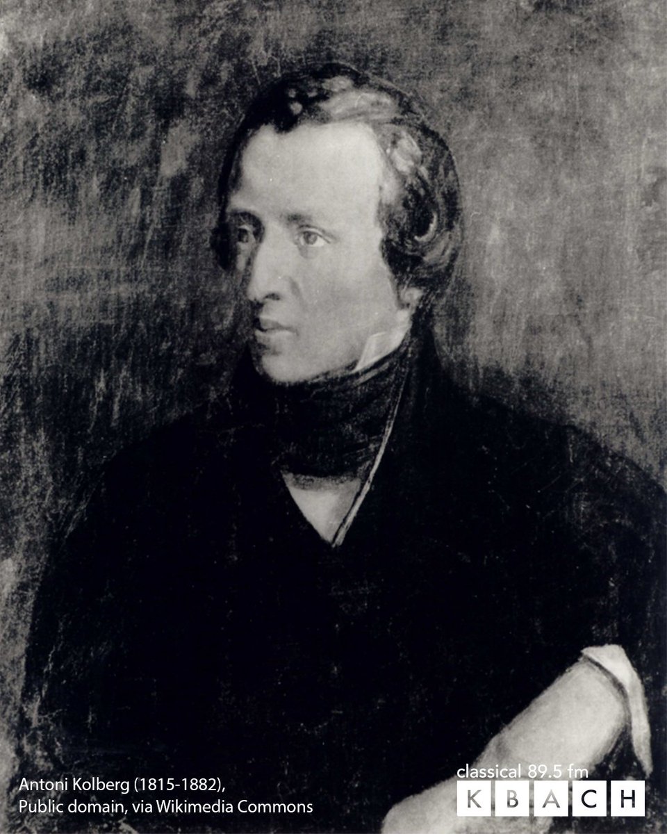 Happy heavenly 215th birthday to Frederic Chopin! 🥳 The Polish composer began playing the piano as a young child, making public performances when he was eight, and receiving international recognition when he was 20! 🎶
