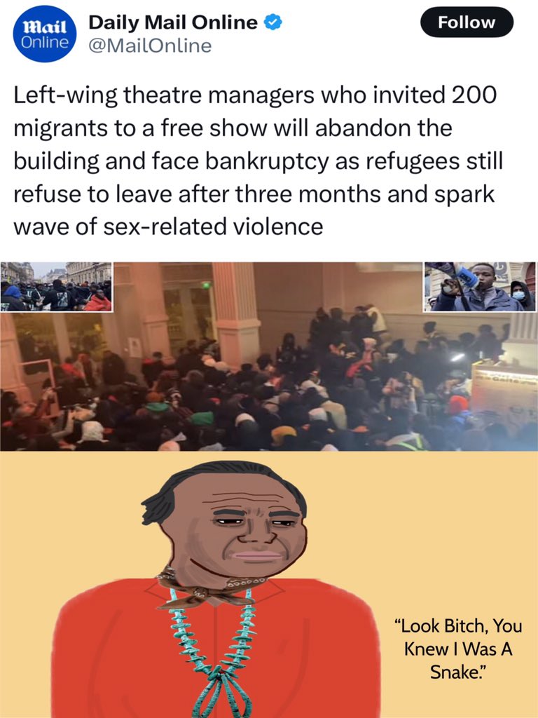 Meteorstrail's tweet image. Old Indian from NBK